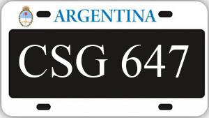Patente CSG647