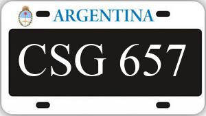 Patente CSG657