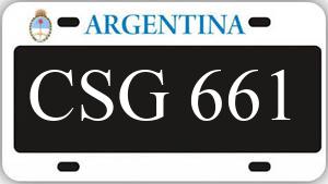 Patente CSG661