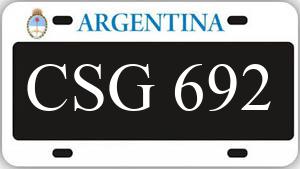 Patente CSG692