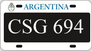Patente CSG694