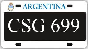 Patente CSG699
