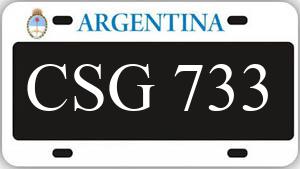 Patente CSG733