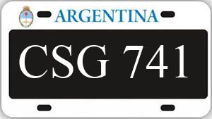 Patente CSG741
