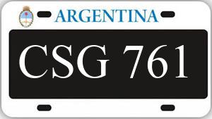 Patente CSG761