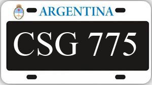 Patente CSG775