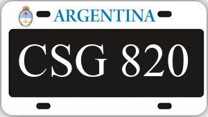 Patente CSG820