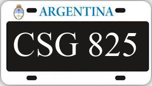 Patente CSG825