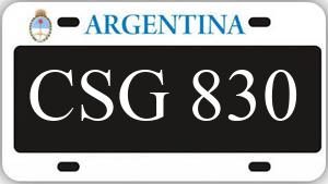 Patente CSG830