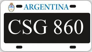 Patente CSG860
