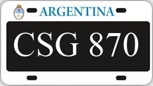 Patente CSG870