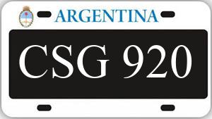 Patente CSG920