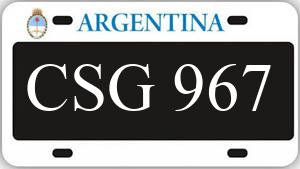 Patente CSG967