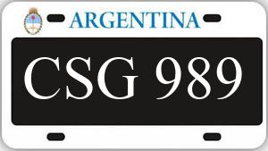 Patente CSG989