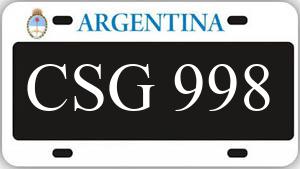 Patente CSG998