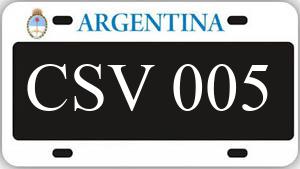 Patente CSV005