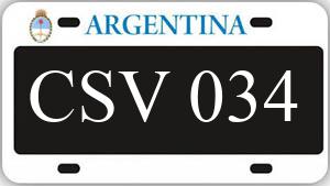 Patente CSV034