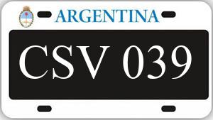 Patente CSV039