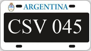 Patente CSV045