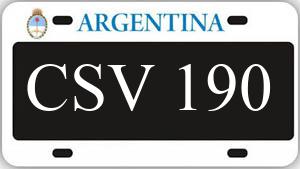 Patente CSV190