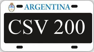 Patente CSV200