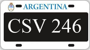 Patente CSV246