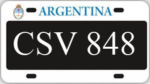 Patente CSV848