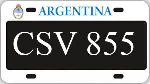 Patente CSV855