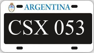 Patente CSX053
