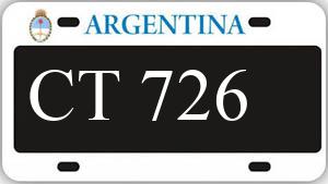 Patente AA726CT