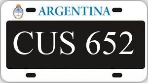 Patente CUS652