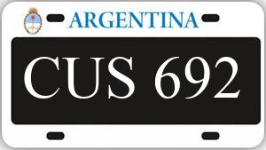 Patente CUS692