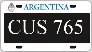 Patente CUS765