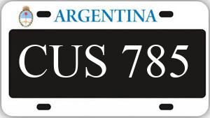 Patente CUS785