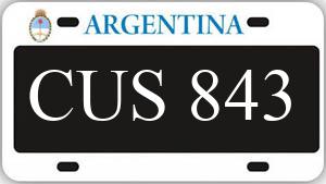 Patente CUS843