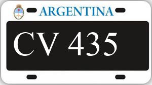Patente AA435CV