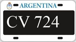 Patente AA724CV