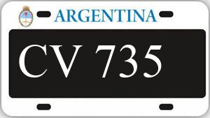 Patente AA735CV