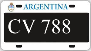 Patente AA788CV