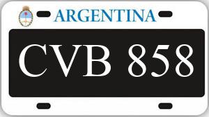 Patente CVB858