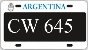 Patente AE645CW