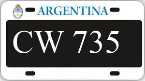 Patente AA735CW