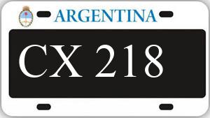 Patente AA218CX