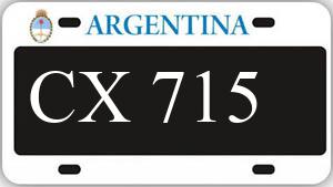 Patente AA715CX