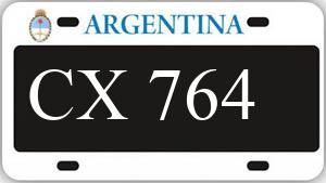 Patente AE764CX