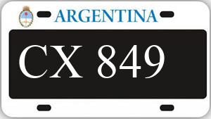 Patente AA849CX