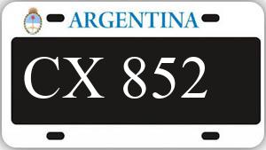 Patente AA852CX