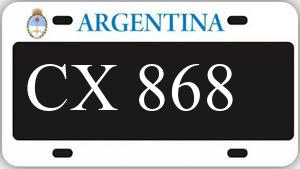 Patente AA868CX