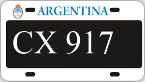 Patente AA917CX