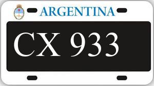 Patente AE933CX